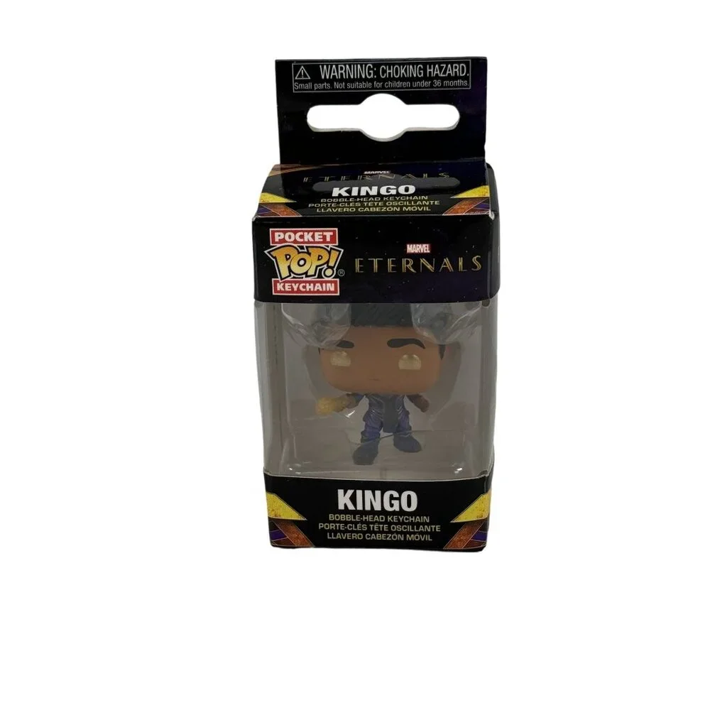 Funko Pop! Keychain Lot: America Chavez, Gorr, & Kingo - Marvel Multiverse Madne